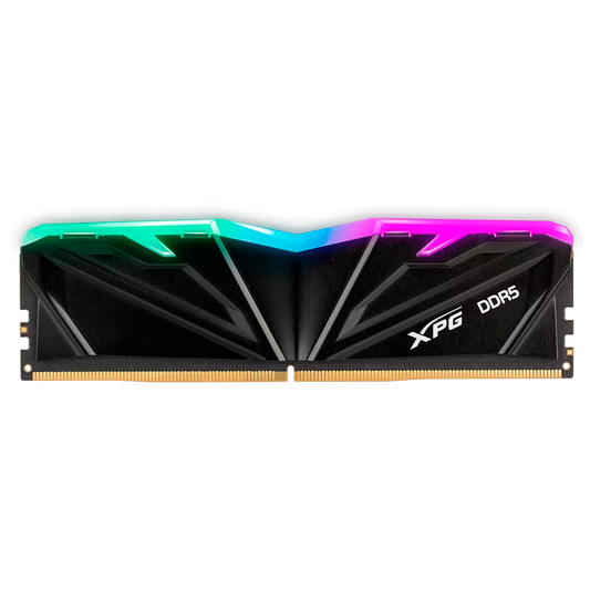 Memoria Ram Xpg Armax Rgb Ddr5, 16gb 5600mhz, Cl46, Color Negro(ax5u5600c4616g-samrbk)
