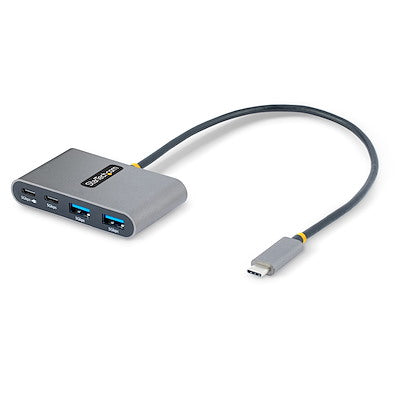 Hub Usb-c De 4 Puertos - Concentrador Con Entrega De Alimentacion De 100w De Paso - Usb Tipo C - 2x Usb-a 2x Usb-c - Startech.com Mod. 5g2a2cpdb-usb-c-hub