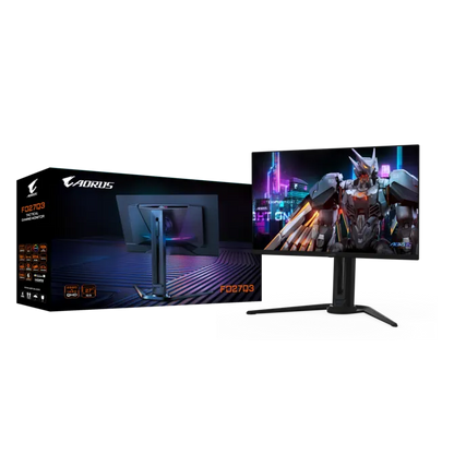 Monitor Gamer Gigabyte Aorus Fo27q3 / 27 Pulgadas / Oled / 360hz / 0.03 Ms / Hdmi 2.1 / Dp 1.4 / Gamer