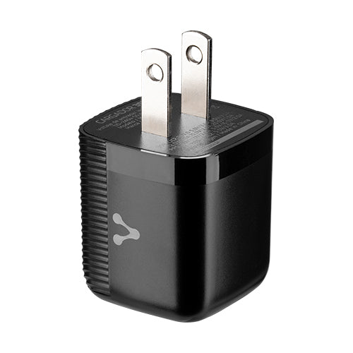 Cargador Pared Au-355 Fast Charge 2 X Usb-c 30w Negro