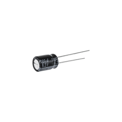 Capacitor Electrolítico Radial De Aluminio, 1000 Uf, 16v, 10x16 Mm, 20%