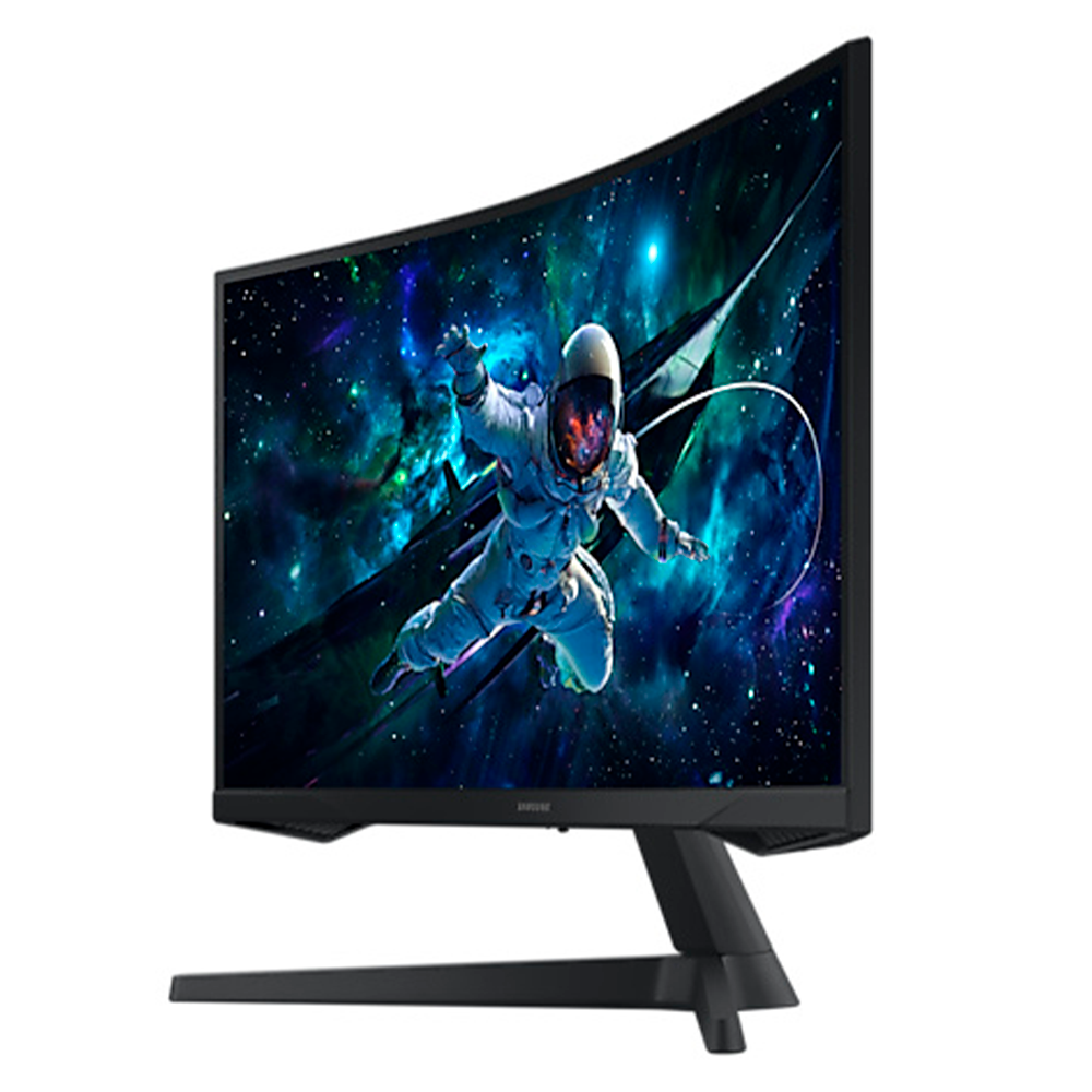 Monitor Led Samsung 27 Pulgadas /g5 G55c Odyssey/ Qhd (2560 X 1440) / Va / Widescreen /curvo/ Hdmi / Dp / 165hz / Negro.
