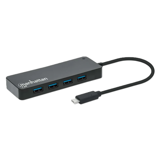 Hub Usb,manhattan,168410,-c V3.2  7 Ptos A, 5gbps