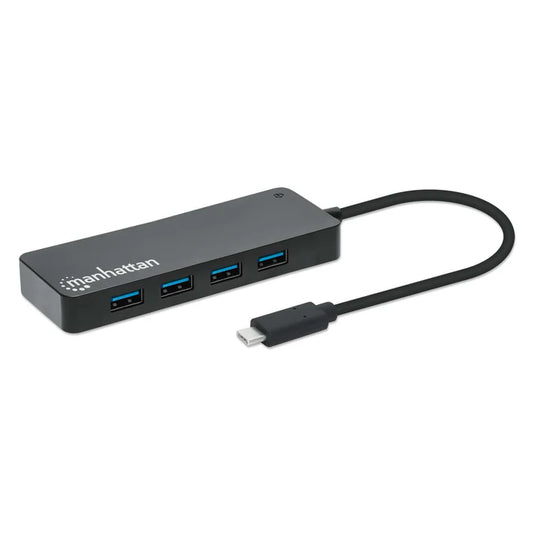 Hub Usb,manhattan,168410,-c V3.2  7 Ptos A, 5gbps