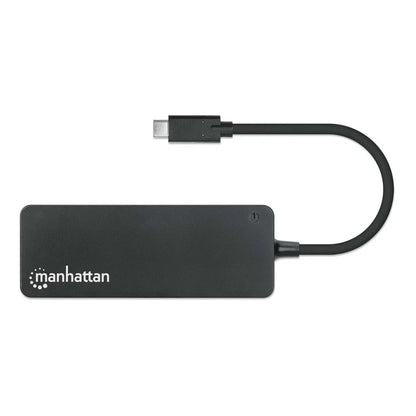 Hub Usb,manhattan,168410,-c V3.2  7 Ptos A, 5gbps