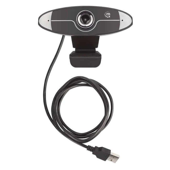 Camara Web,manhattan,462013, Usb V2 720p Mic Interno