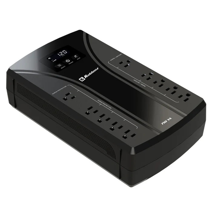 No Break 7522-usb Interactivo Cuasisenoidal 750 Va / 420 Watts (sustituto 7011 ) 10 Contactos, 5 Respaldados, 5 Con Supresor De Picos, Hasta 65 Min De Respaldo Con Una Aio, 3 AÑos De Garantia.