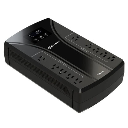 No Break 7522-usb Interactivo Cuasisenoidal 750 Va / 420 Watts (sustituto 7011 ) 10 Contactos, 5 Respaldados, 5 Con Supresor De Picos, Hasta 65 Min De Respaldo Con Una Aio, 3 AÑos De Garantia.