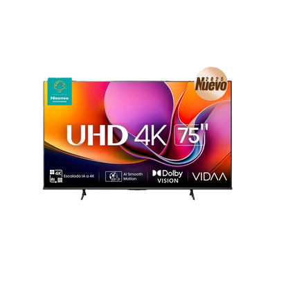 Television 75 Pulgadas Led Hisense 75a65nv Smart Vidaa, 4k Uhd, Dolby Vision Hdr10, Dts Virtual X, Wifi