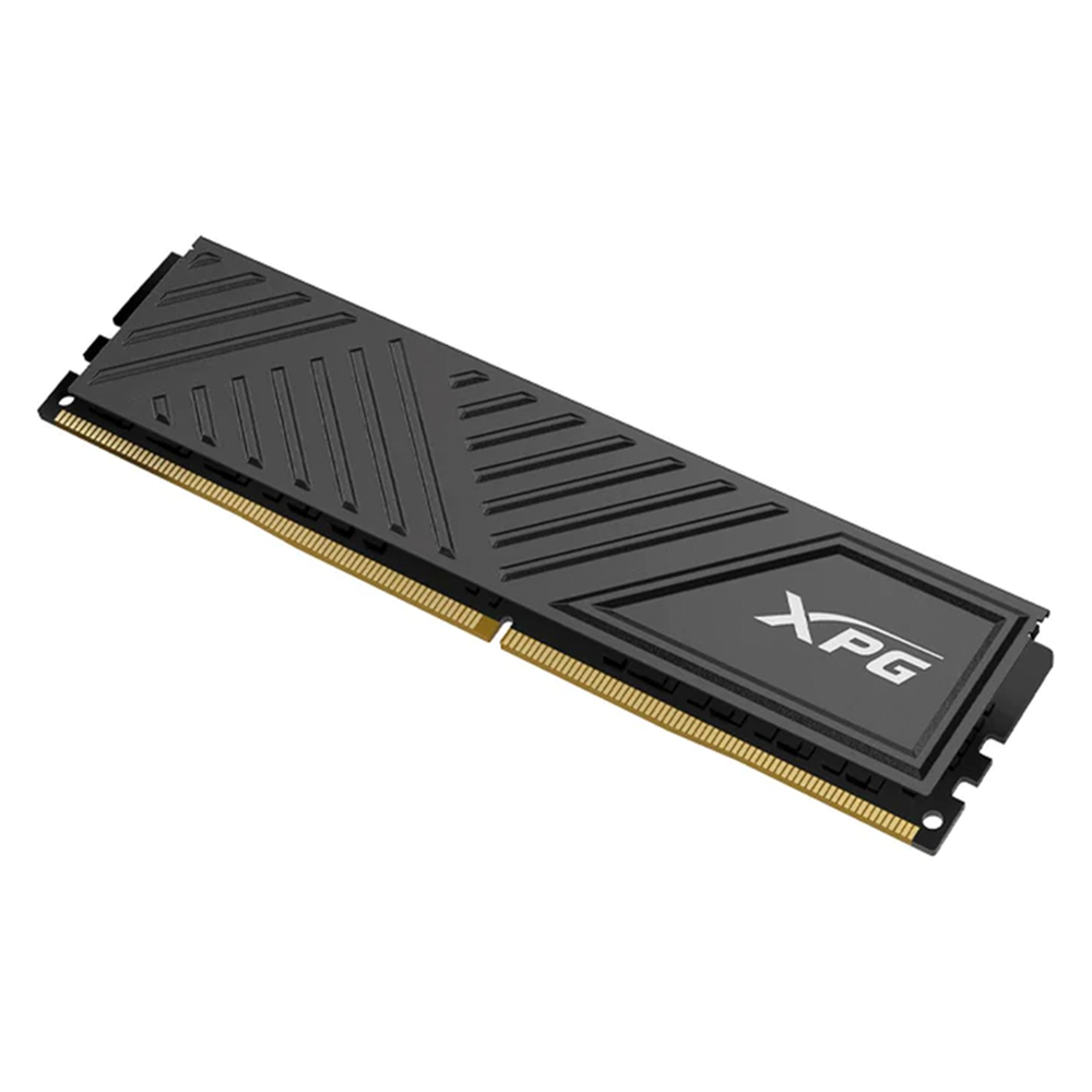 Memoria Xpg Spectrix D45g Udimm Ddr4 8gb Pc4-25600 3200mhz Cl19 288pin 1.35v Con Disipador Pc/gamer Color Negro (ax4u32008g16a-sbkd35)