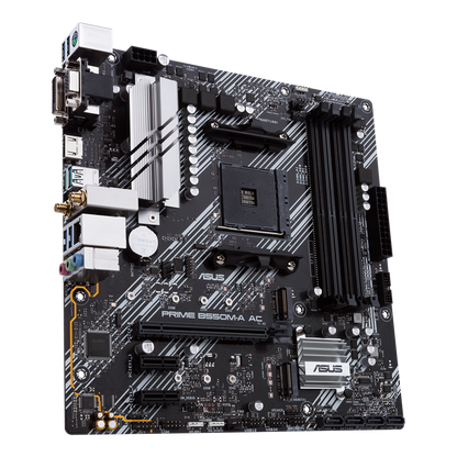 Mb Asus B550 Amd S-am4 5a Gen/4x Ddr4 2666/hdmi/dvi/d-sub/m.2/6x Usb 3.2/wifi/bluetooth/micro Atx/gama Media/rgb