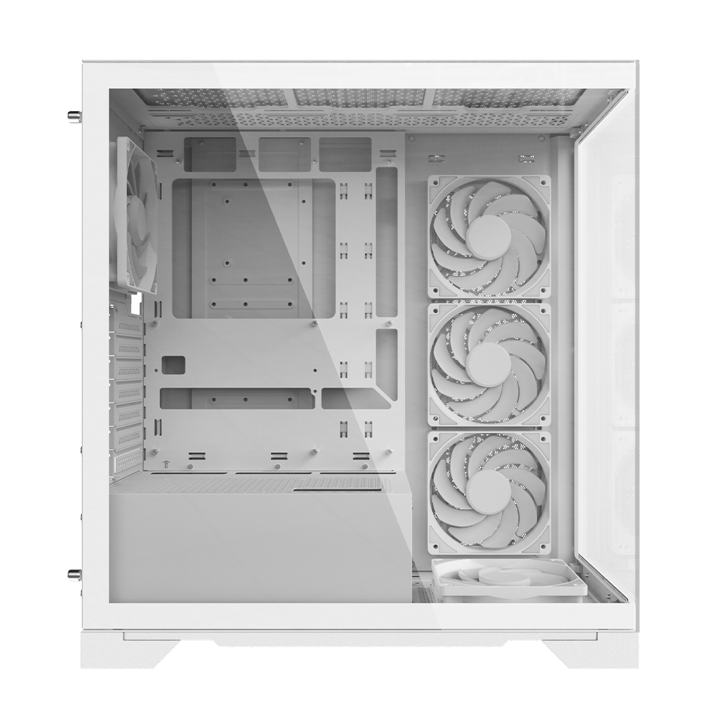 Gabinete Gamer Adata Xpg Invader X Media Torre Cristal Templado Atx Blanco (invaderxmt-whcww)