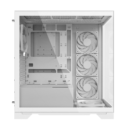 Gabinete Gamer Adata Xpg Invader X Media Torre Cristal Templado Atx Blanco (invaderxmt-whcww)