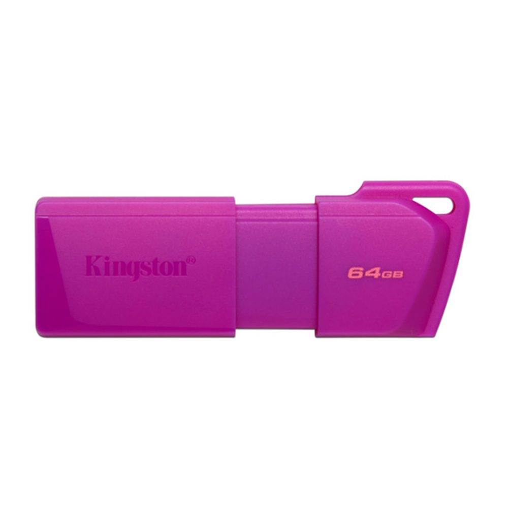 Memoria Flash Usb Kingston Data Traveler Exodia 64gb Gen 1 3.2 Tipo A Morado Neon (kc-u2l64-7lp)