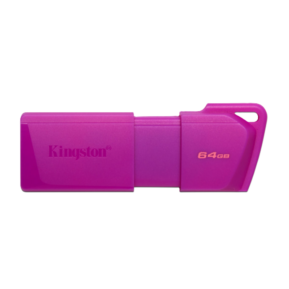 Memoria Flash Usb Kingston Data Traveler Exodia 64gb Gen 1 3.2 Tipo A Morado Neon (kc-u2l64-7lp)
