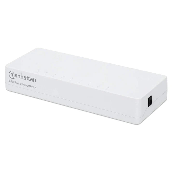 Switch,manhattan,560689,  8 Ptos 10/100 Desktop Blanco Mh