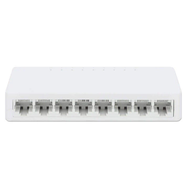 Switch,manhattan,560689,  8 Ptos 10/100 Desktop Blanco Mh