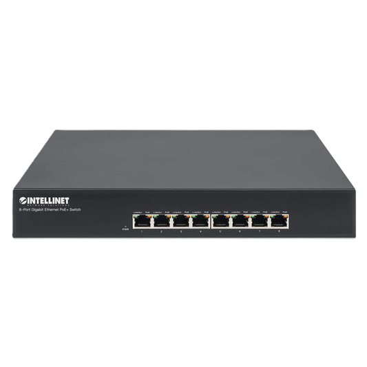 Poe Switch,intellinet,560641, Gb  8 Ptos 30w/pto, 140w