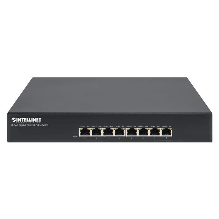 Poe Switch,intellinet,560641, Gb  8 Ptos 30w/pto, 140w