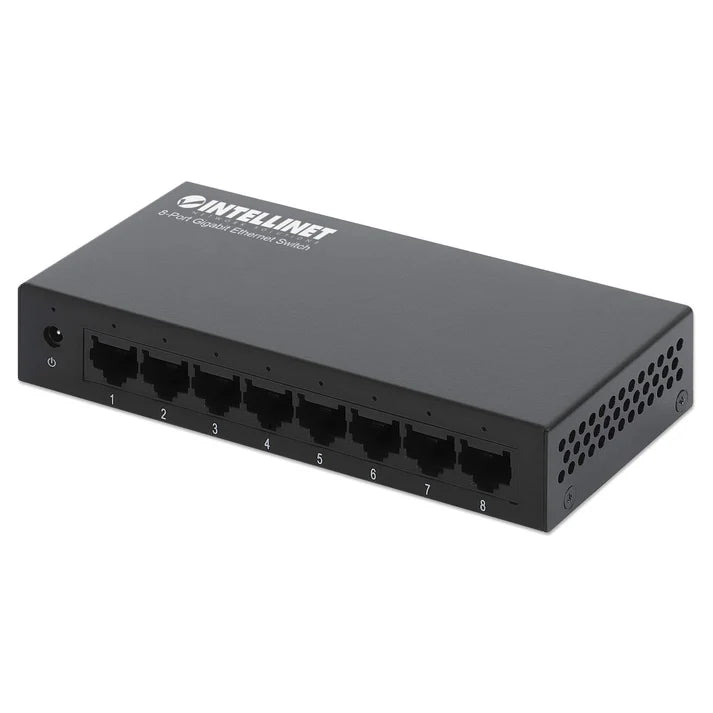 Switch,intellinet,530347, Gb  8 Ptos Metal