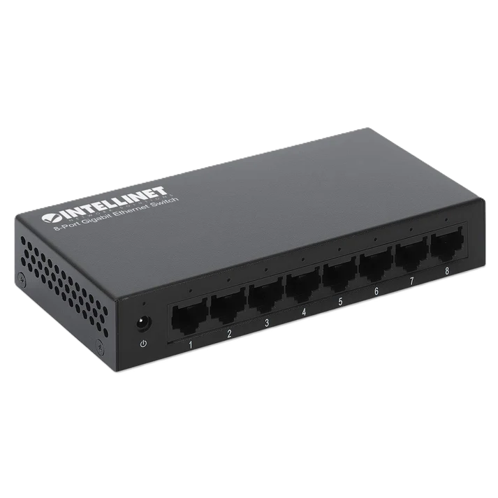 Switch,intellinet,530347, Gb  8 Ptos Metal