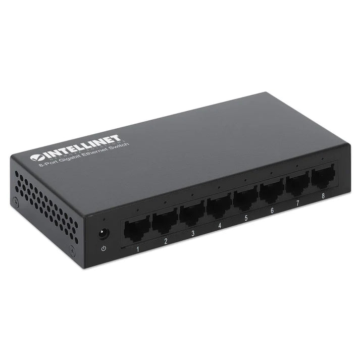 Switch,intellinet,530347, Gb  8 Ptos Metal