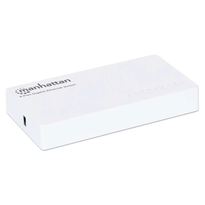Switch,manhattan,560702, Gb 8 Ptos Blanco Mh