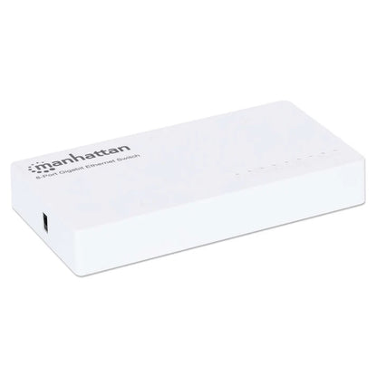 Switch,manhattan,560702, Gb 8 Ptos Blanco Mh
