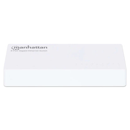 Switch,manhattan,560702, Gb 8 Ptos Blanco Mh