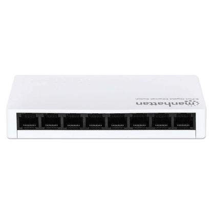 Switch,manhattan,560702, Gb 8 Ptos Blanco Mh