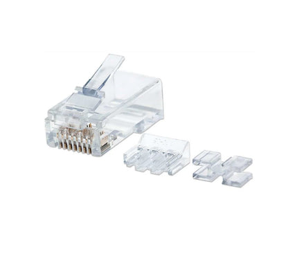 Plug Rj45,intellinet,790673, Cat 6a Utp Multifilar Pro 80 Pzas
