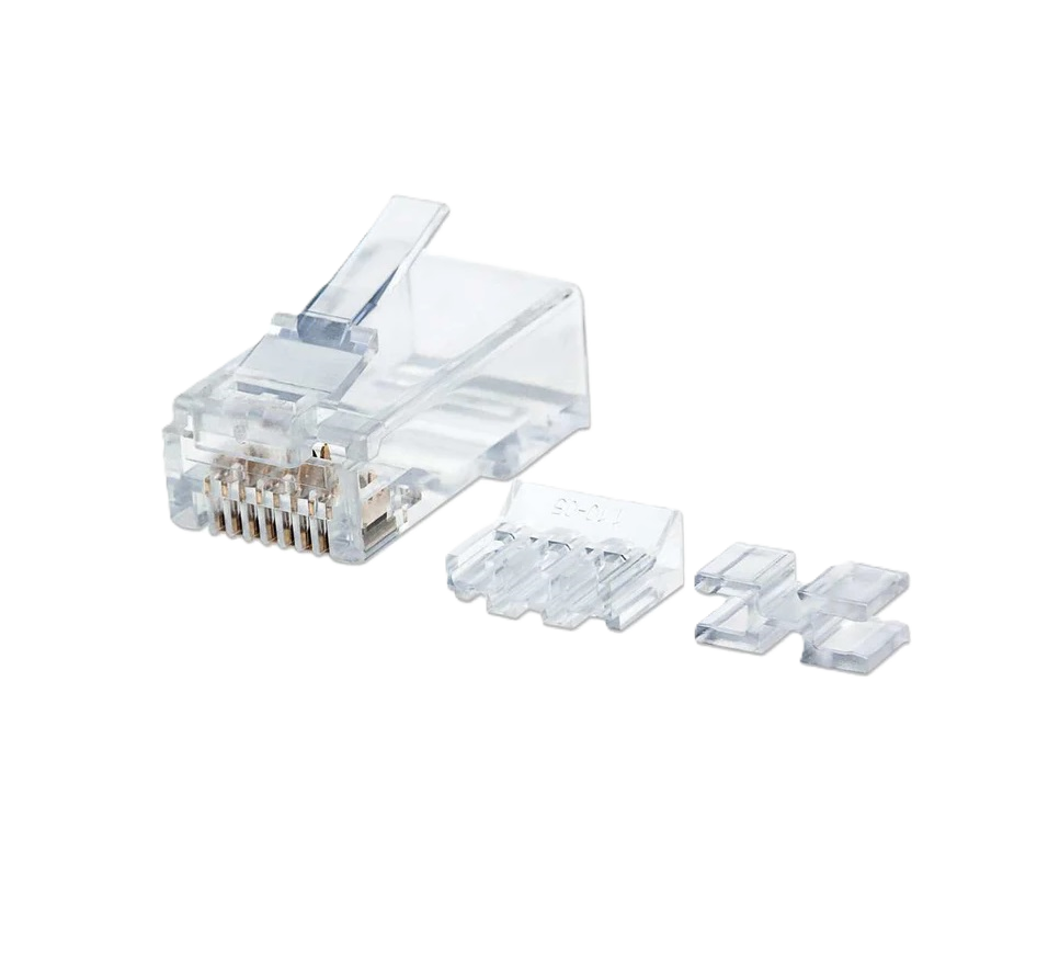 Plug Rj45,intellinet,790673, Cat 6a Utp Multifilar Pro 80 Pzas