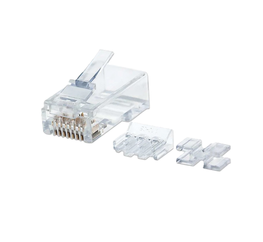 Plug Rj45,intellinet,790673, Cat 6a Utp Multifilar Pro 80 Pzas