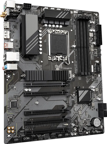 Mb Gigabyte B760 Ds3h Ax S-1700 / 4x Ddr5 7500(oc) / Hdmi / Dp / Wifi / Bt / Pcie 4.0 / Atx / Gama Media