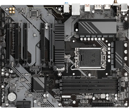 Mb Gigabyte B760 Ds3h Ax S-1700 / 4x Ddr5 7500(oc) / Hdmi / Dp / Wifi / Bt / Pcie 4.0 / Atx / Gama Media