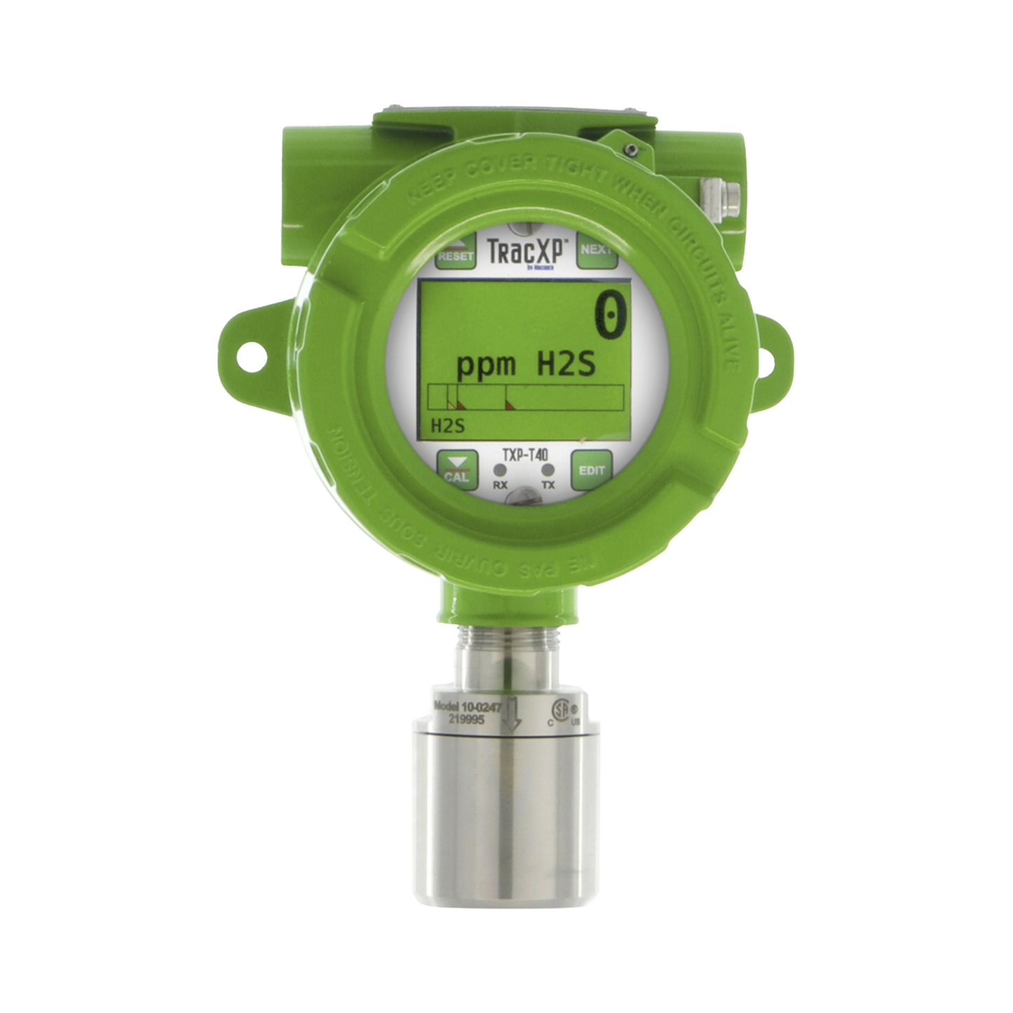Monitor de Gas de un Sensor C1 D1  | Aluminio | Incluye Tarjeta Relevadora | Clase 1 Div 2 | No Incluye Detectores