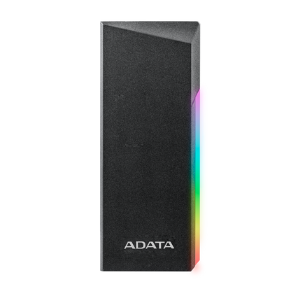Carcasa Adata Ec700g Para Unidades De Estado Solido M.2 Pcie/sata Usb 3.2 Tipo C Windows Mac Linux Android Color Negro (aec700gu32g2-cgy)