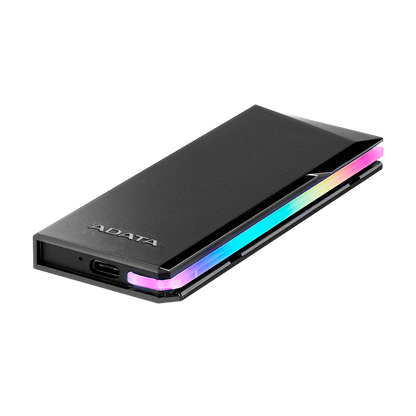 Carcasa Adata Ec700g Para Unidades De Estado Solido M.2 Pcie/sata Usb 3.2 Tipo C Windows Mac Linux Android Color Negro (aec700gu32g2-cgy)