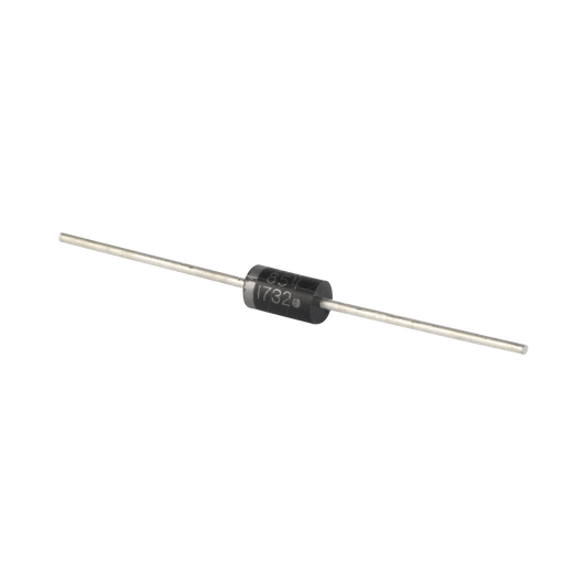Diodo Rectificador, Recuperación Rápida, 3 Amp. 400 PIV, DO-201AD.