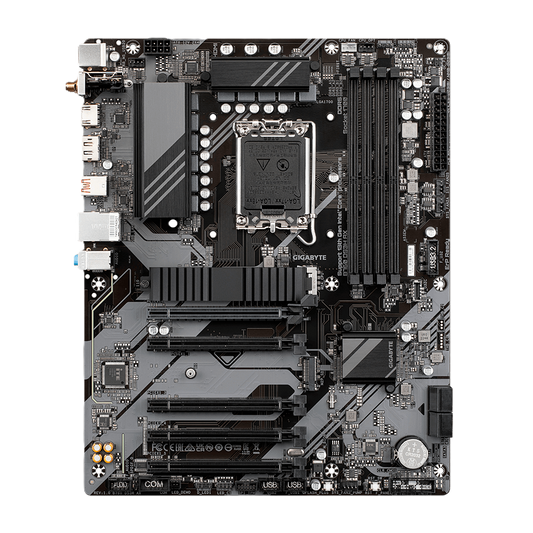 Mb Gigabyte B760 Ds3h Ax S-1700 / 4x Ddr5 7500(oc) / Hdmi / Dp / Wifi / Bt / Pcie 4.0 / Atx / Gama Media