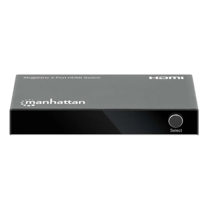 Switch Hdmi,manhattan,207942, 8k@60hz, 2 Entradas : 1 Salidas