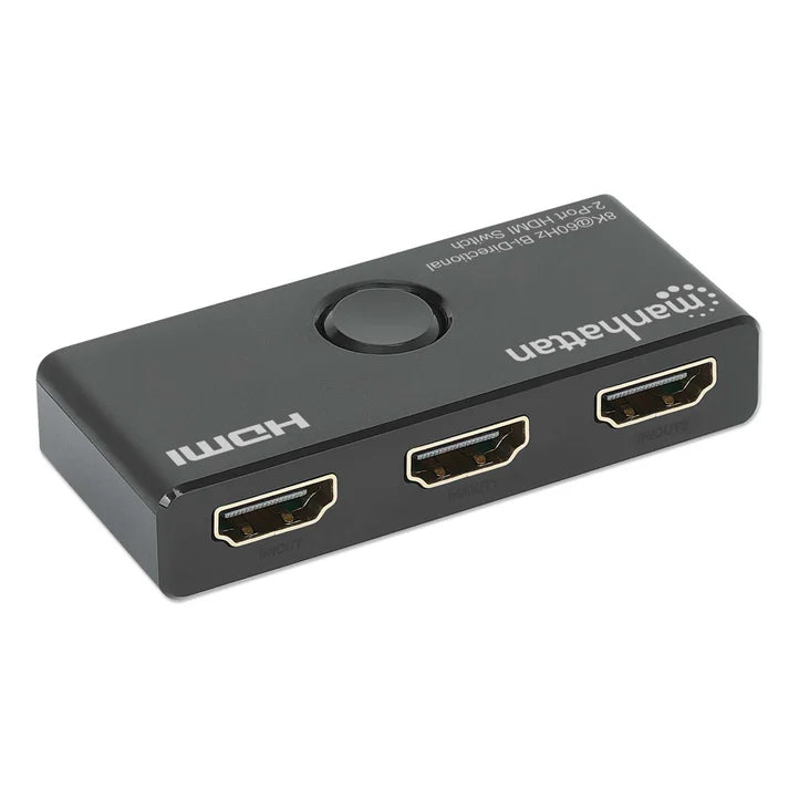 Switch,manhattan,207997, Hdmi 8k@60hz, Bidirec 2 In : 1 Out