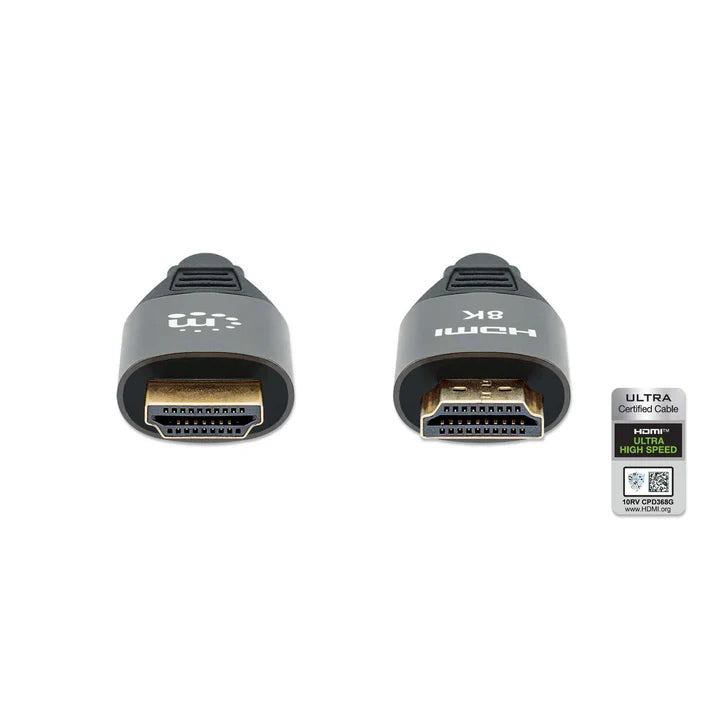 Cable Hdmi.manhattan,355957, 2.1 Textil M-m  3.0m, 8k@60hz,