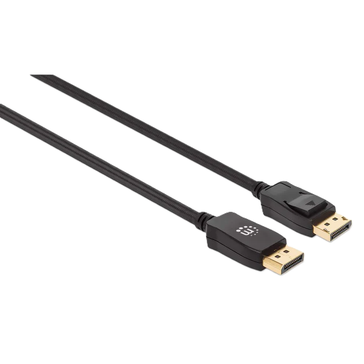 Cable Displayport,manhattan,353625, V1.4 M-m 3.0m Negro 8k60hz