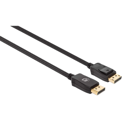 Cable Displayport,manhattan,353625, V1.4 M-m 3.0m Negro 8k60hz
