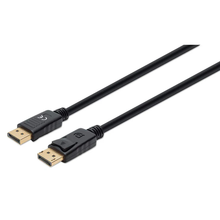 Cable Displayport,manhattan,355575,v1.4 M-m, 2.0m Negro 8k60hz