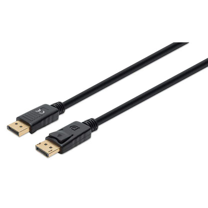 Cable Displayport,manhattan,355568, V1.4 M-m, 1.0m Negro 8k60hz