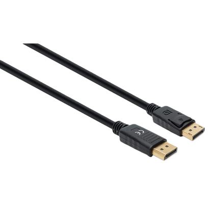 Cable Displayport,manhattan,355575,v1.4 M-m, 2.0m Negro 8k60hz