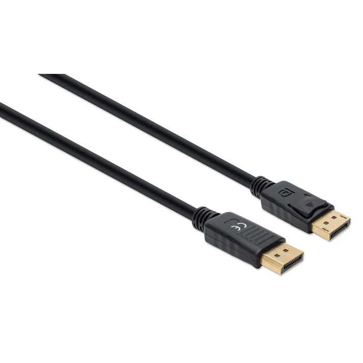 Cable Displayport,manhattan,355568, V1.4 M-m, 1.0m Negro 8k60hz
