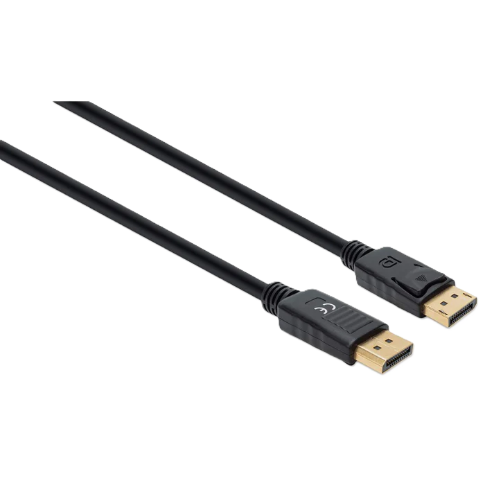 Cable Displayport,manhattan,355568, V1.4 M-m, 1.0m Negro 8k60hz